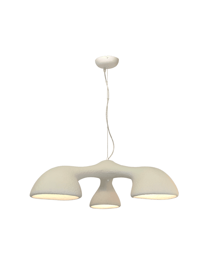 Pendant light KORALIA-P-3 C-074660-3 white IP20 3xE27 710x290mm