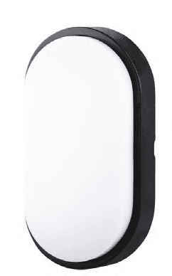 Nadgradna svjetiljka LED-FM-OVAL-BLACK 14W 4000K 1400lm IP65