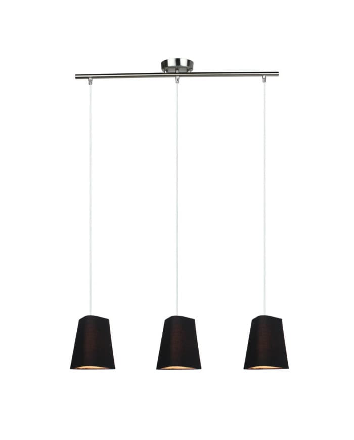 Moderna svjetiljka visilica LP6610 black E14/3*40W