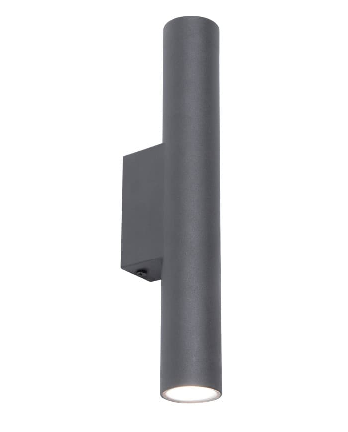 Zidna svjetiljka UH3018-7091 SLIM - LED 2X3W IP65 3000K DARK GREY fi45x300x75