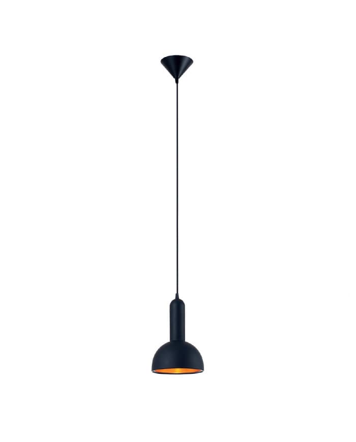 Moderna visilica PD065-1B BLACK/GOLD inside fi18xH27, E27, 1X60W