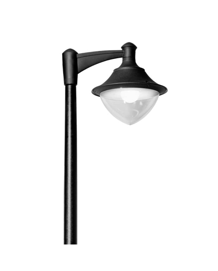 VIVI 400 BLACK CLEAR E27 POWER LED 50W 3000K