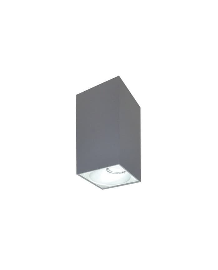 Halogena nadgradbena RETTANGOLARE R+254/96 ALU SILVER