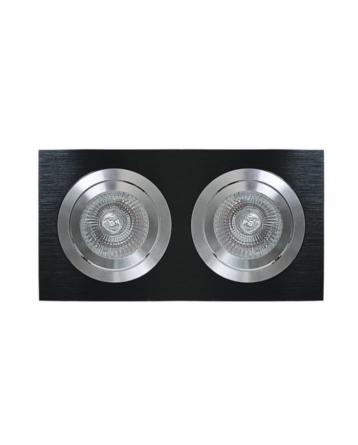 Halogen recessed APL4392-2 BLACK/ALU